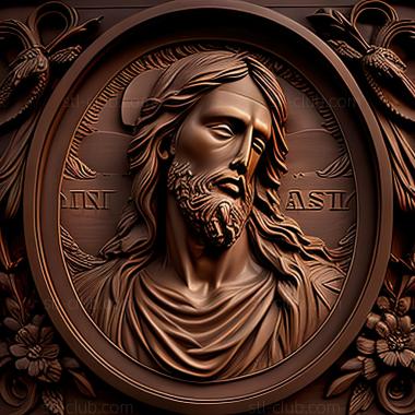 3D model st jesus (STL)